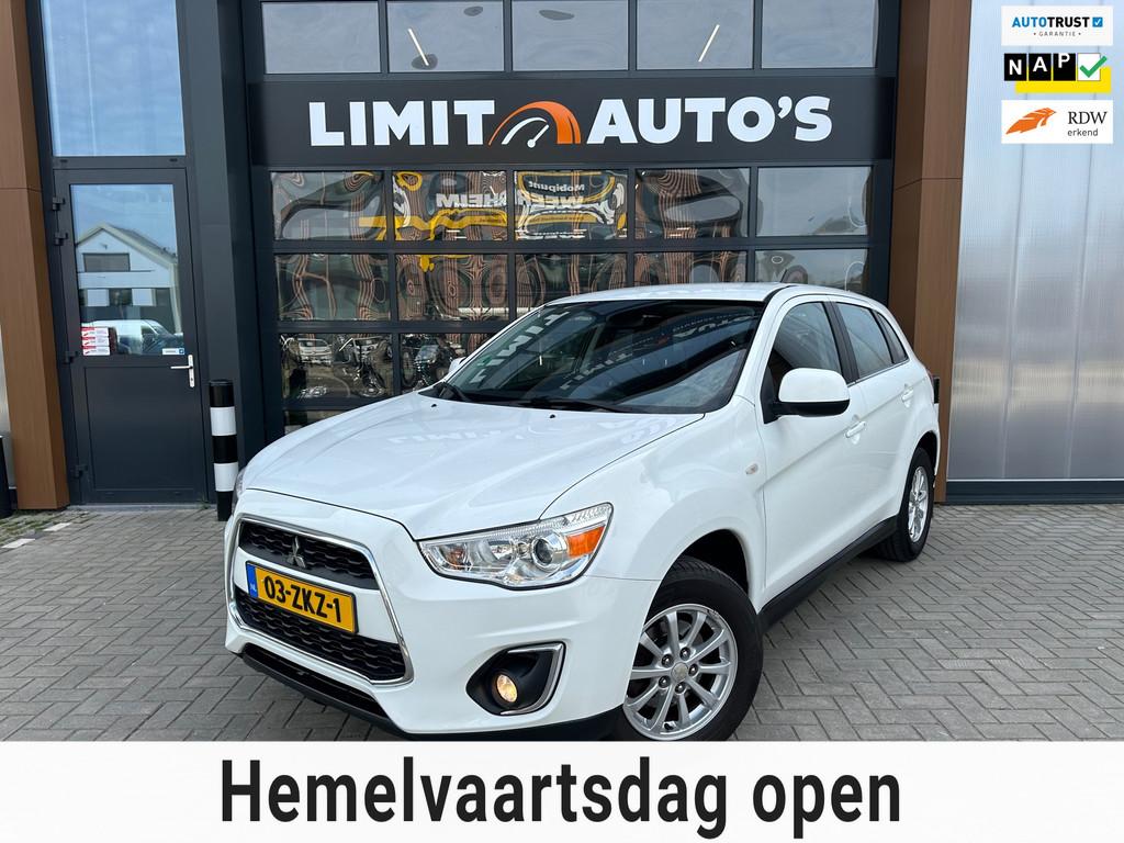 Mitsubishi ASX 1.6 Cleartec Invite 1e.Eig/Airco/Cruise/El.ra, Auto's, Mitsubishi, Voorwielaandrijving, Euro 5, Stof, Gebruikt