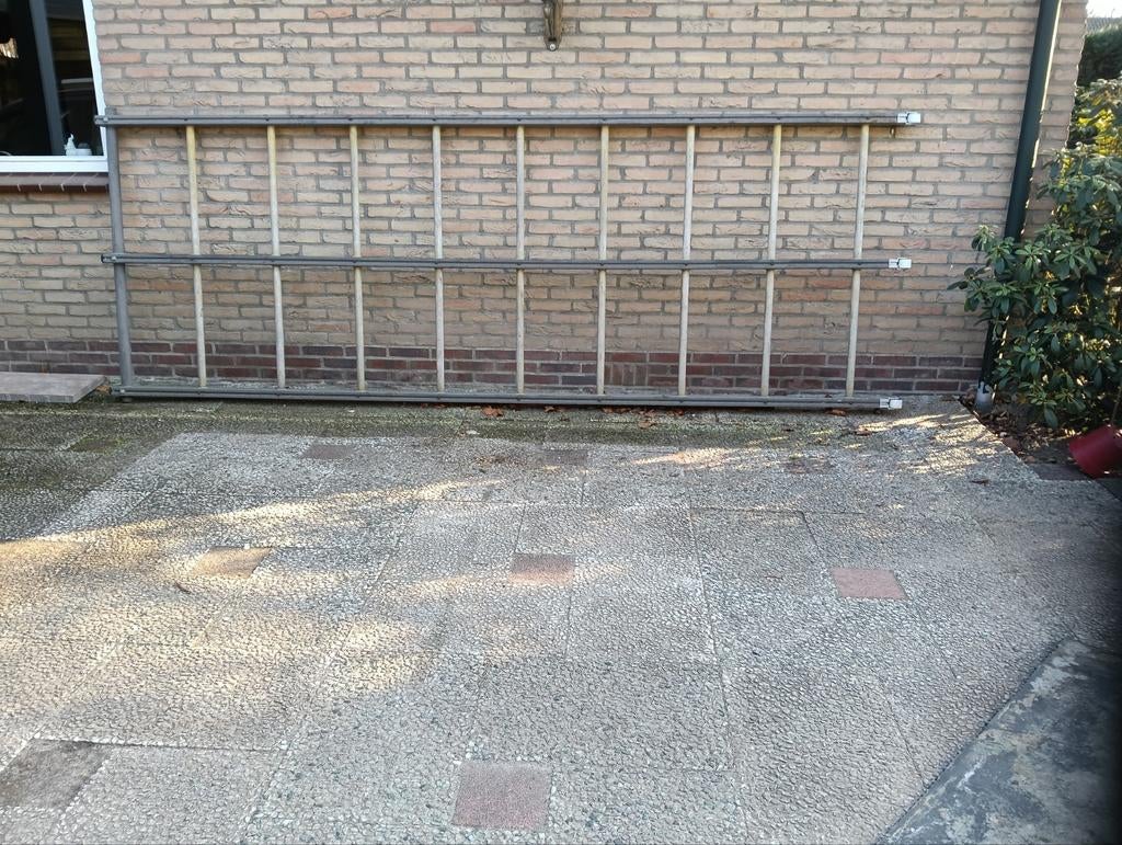 Wand/klimrek, Ophalen of Verzenden, Gebruikt, Hout, Spijlenhekwerk
