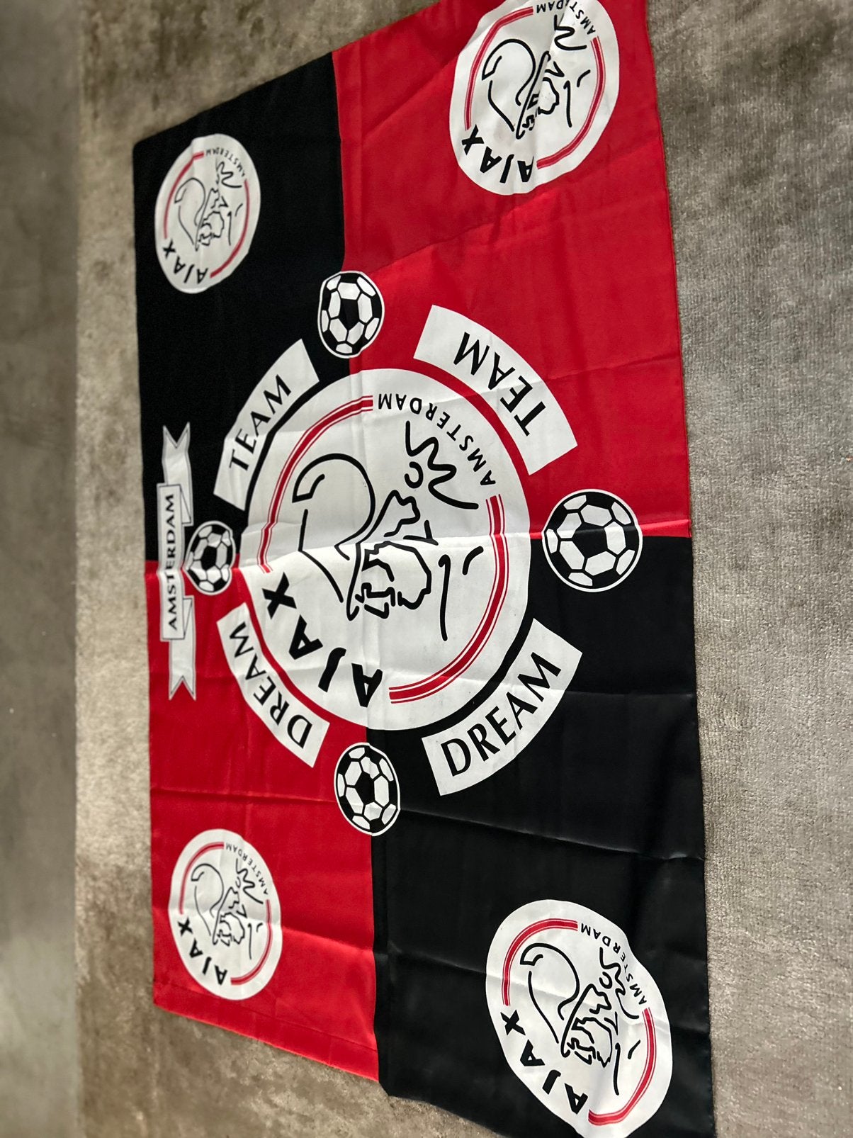 Ajax.  Vlag.  Dream Team.   150/100, Diversen, Ophalen of Verzenden, Nieuw