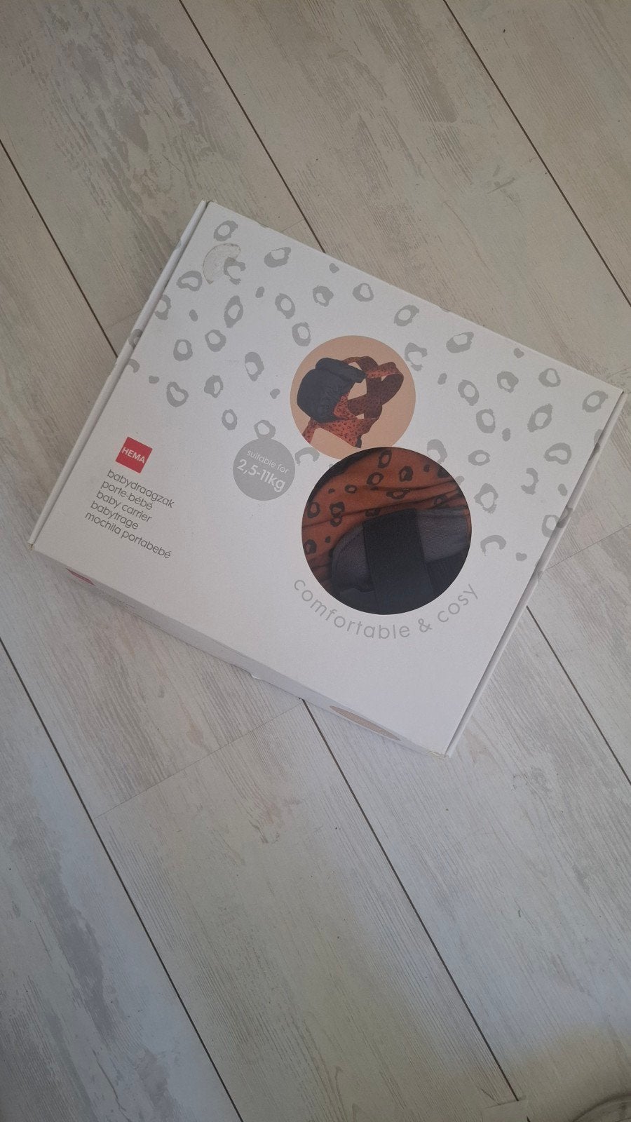 Nieuwe HEMA babydraagzak (2,5-11kg) - Ongebruikt, Kinderen en Baby's, Ophalen