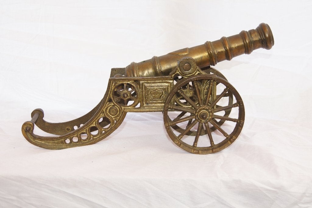 Decoratieve Messing Kanon Miniatuur, Verzamelen, Militaria | Algemeen, Ophalen of Verzenden, Overige soorten, Overige gebieden