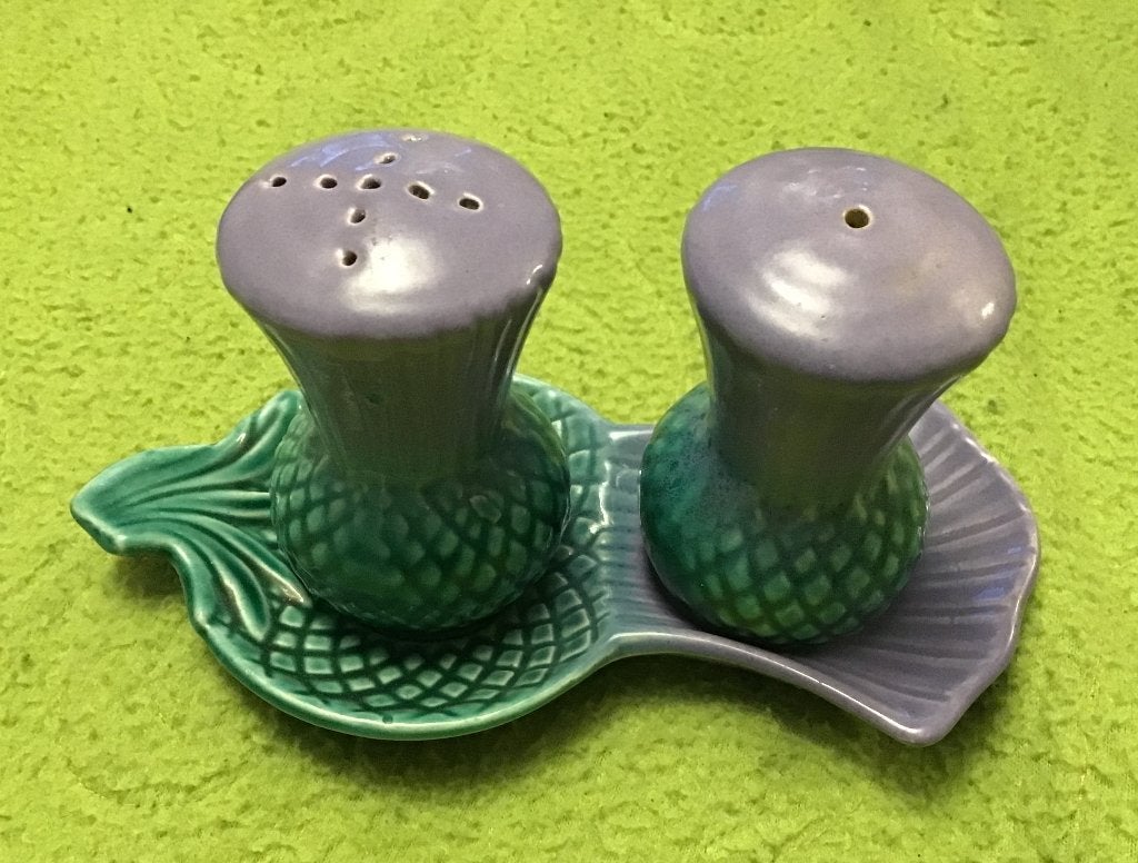 West Highland Ware Zout- en peperstel uit jaren 60., Ophalen of Verzenden, Zo goed als nieuw, Steen/keramiek, Overige merken