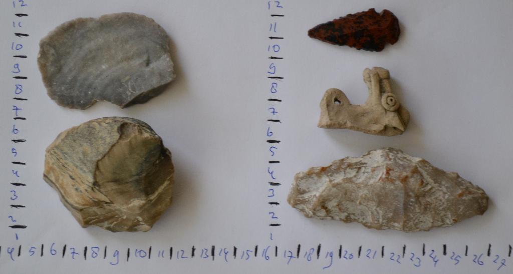 verzameling Neolithicum Vuursteen werktuigen stenen tijdperk, Ophalen, Overige typen