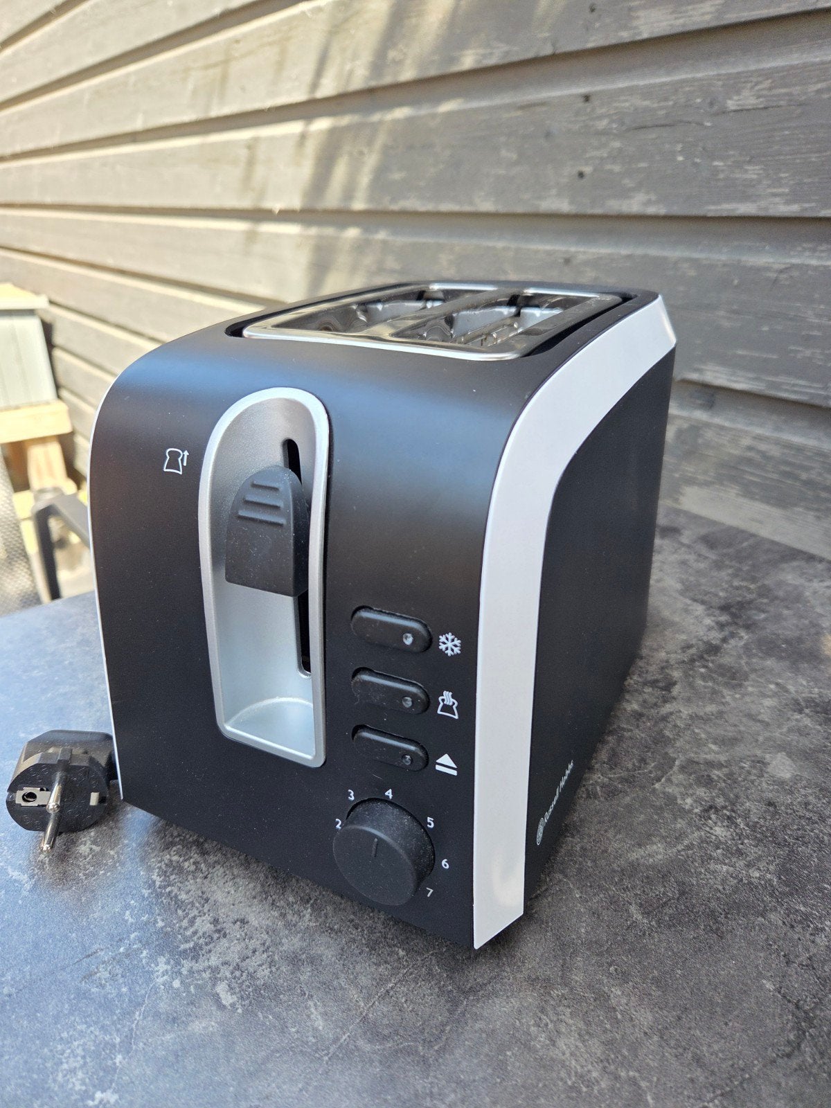 Russell Hobbs Broodrooster - Mono Collection, Witgoed en Apparatuur, Broodroosters, Ophalen, Gebruikt, Uitneembare kruimellade