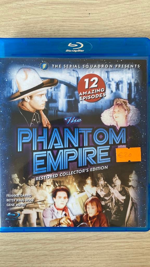 The phantom empire blu ray, Ophalen of Verzenden, Zo goed als nieuw, Avontuur