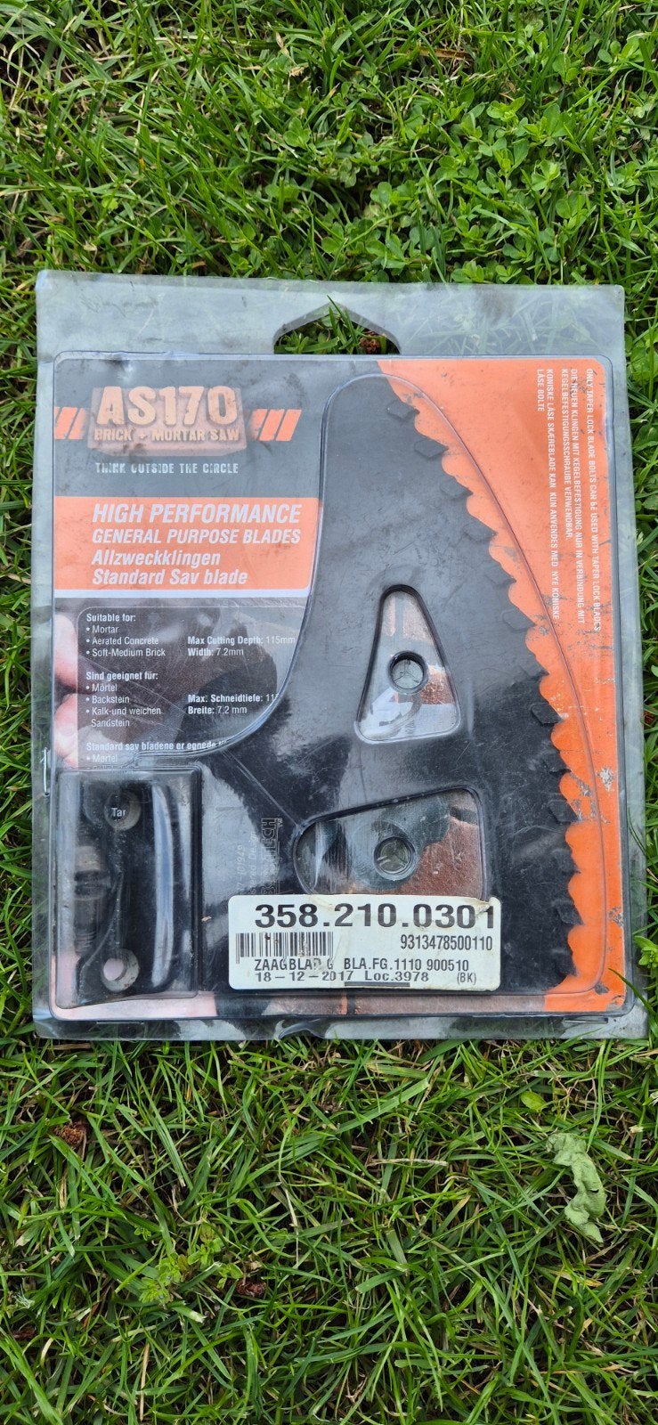 AS170 Arbortech zaagblad - Nieuw, 70 mm of meer, Overige typen, Nieuw, Ophalen of Verzenden