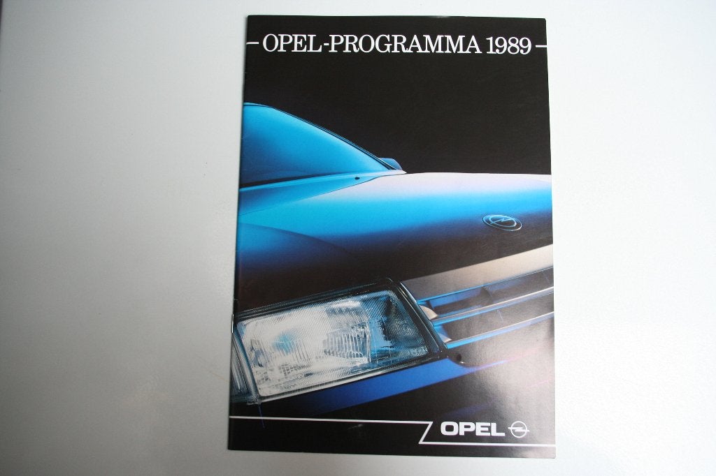 Opel programma 1989 (11-1988) (22), Ophalen of Verzenden, Nieuw, Opel