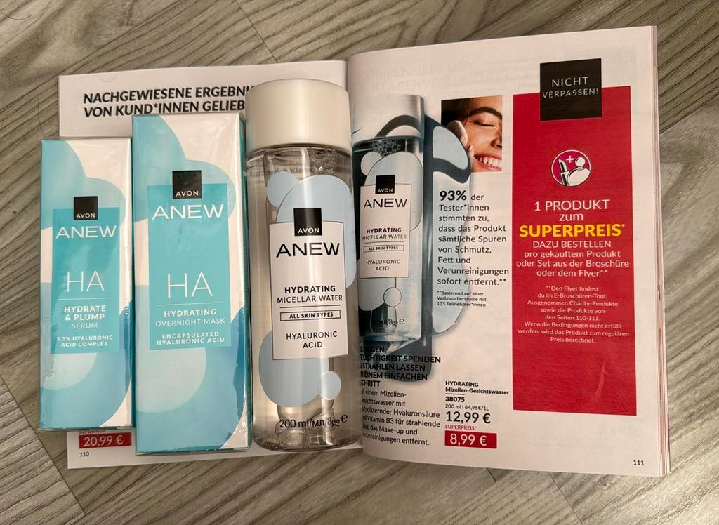 Avon hydrating, Ophalen of Verzenden, Zo goed als nieuw, Gehele gezicht