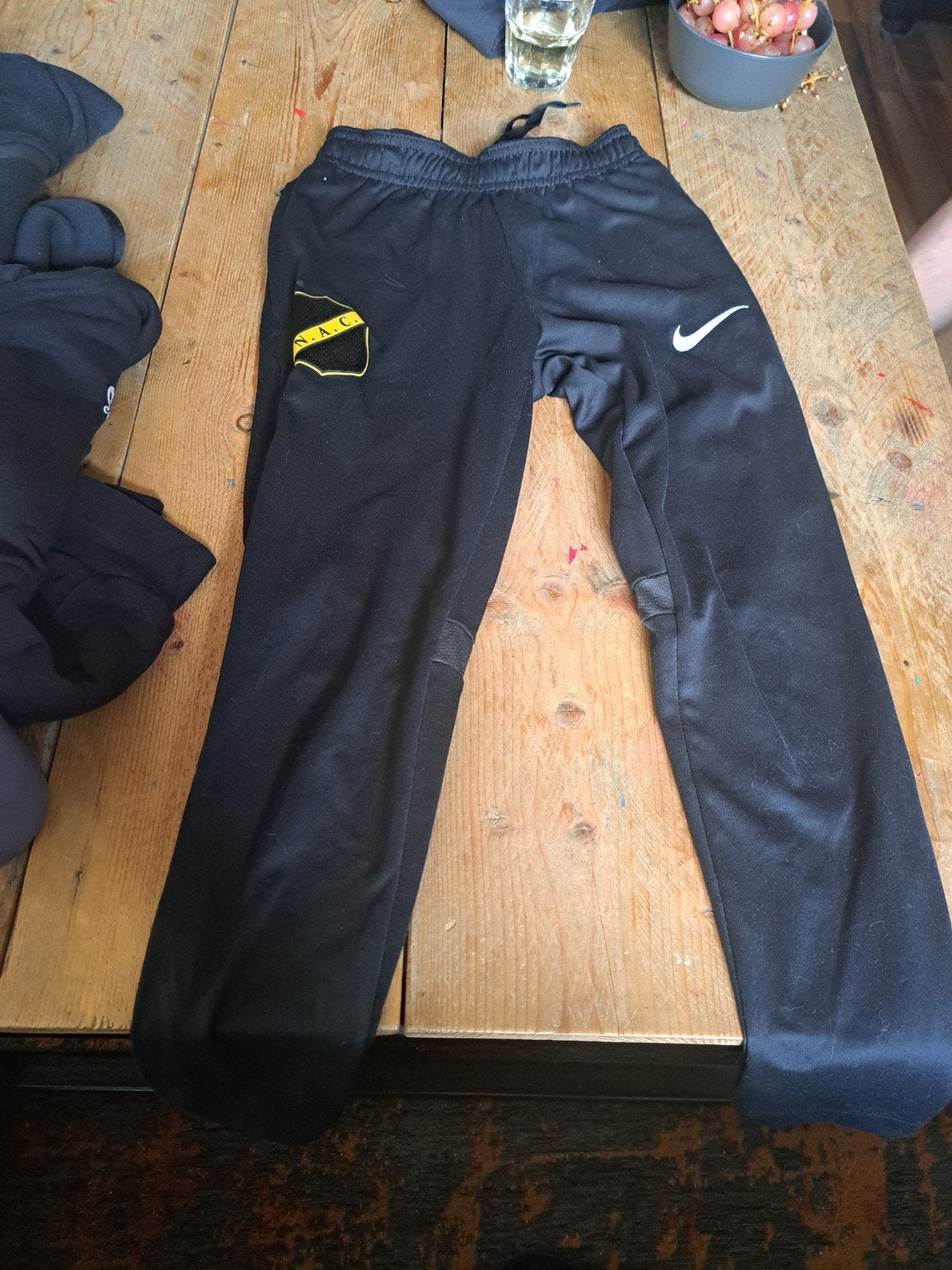 Nike Dri-Fit NAC Trainingsbroek Maat M 137-147 cm, Zwart, Nike, Overige maten, Ophalen of Verzenden