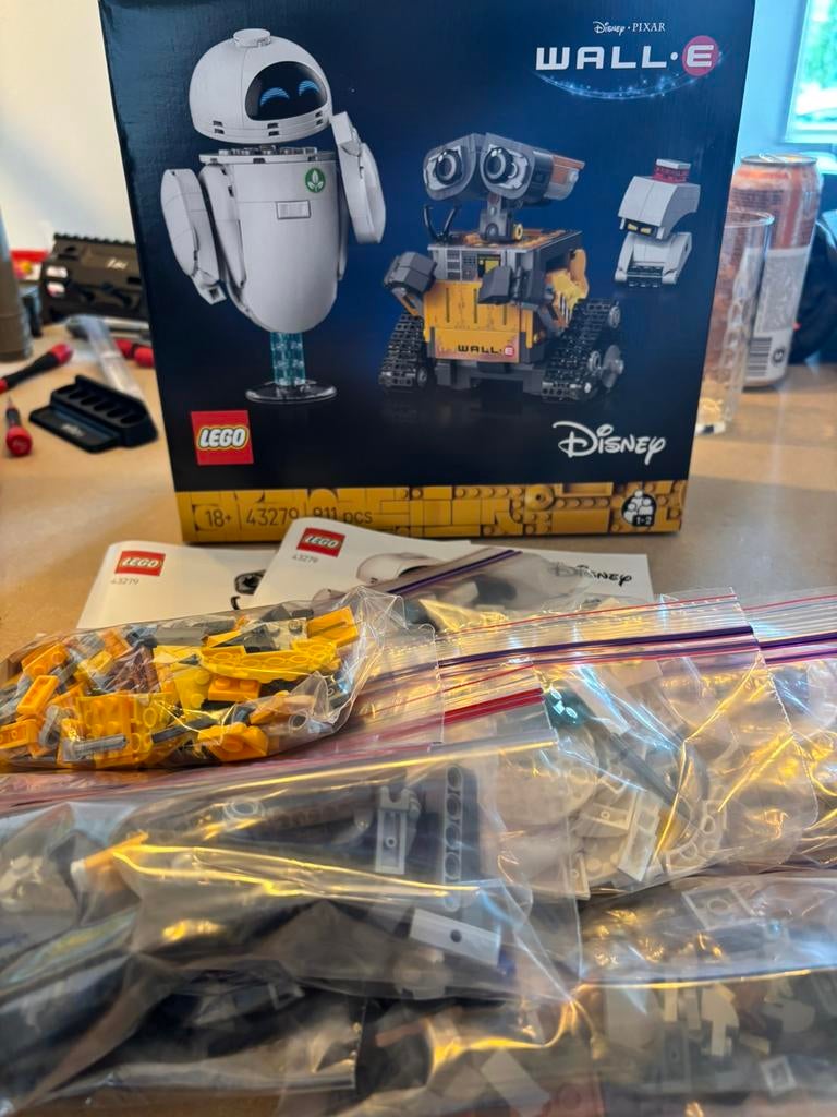 Lego 43279 WallE, Kinderen en Baby's, Speelgoed | Duplo en Lego, Lego, Ophalen of Verzenden, Zo goed als nieuw, Disney