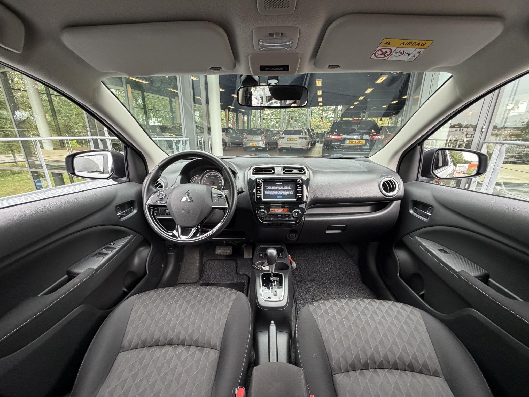 Mitsubishi Space Star 1.2 Nova Automaat | Cruise Control | N, Auto's, Stof, Gebruikt, Origineel Nederlands, Bedrijf