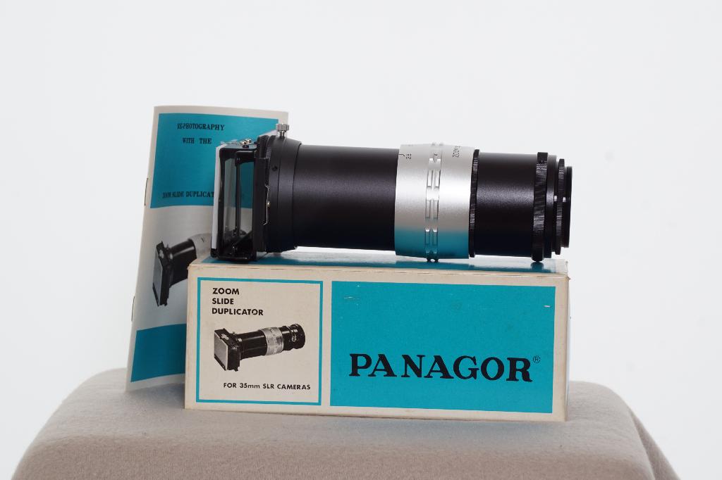 Panagor Zoom Slide Duplicator voor 35mm doos met handleiding, Ophalen of Verzenden, Nieuw, Overige typen, Zoom