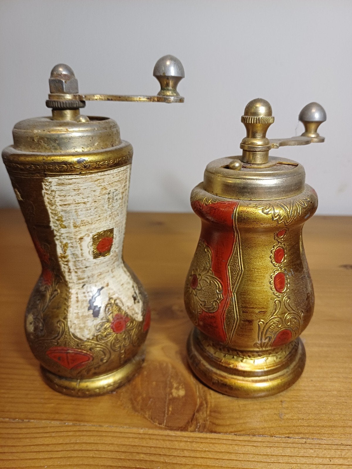 leuke brocante peper en zout molen, Ophalen of Verzenden