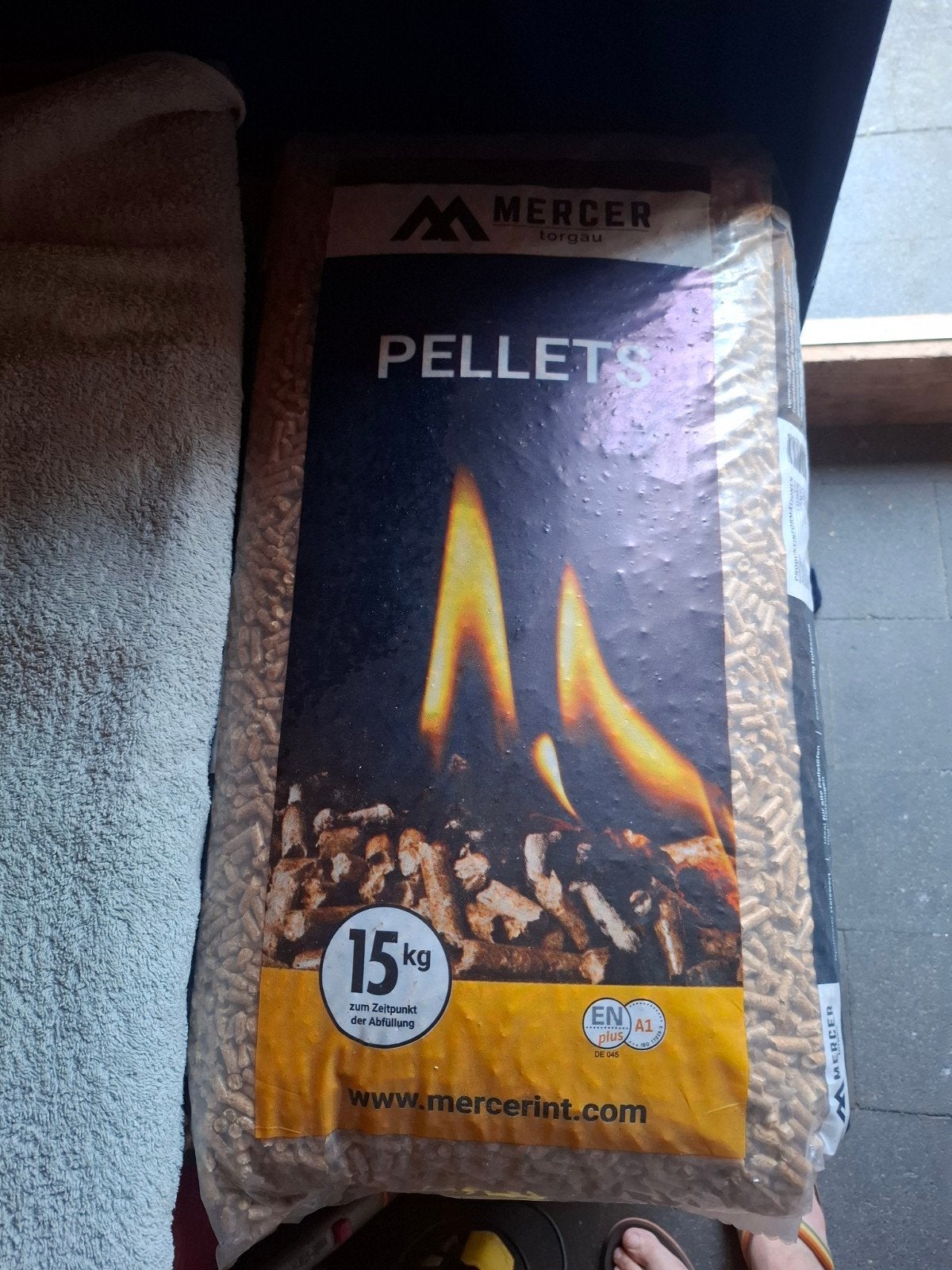 Pellet korrels, Minder dan 3 m³, Ophalen