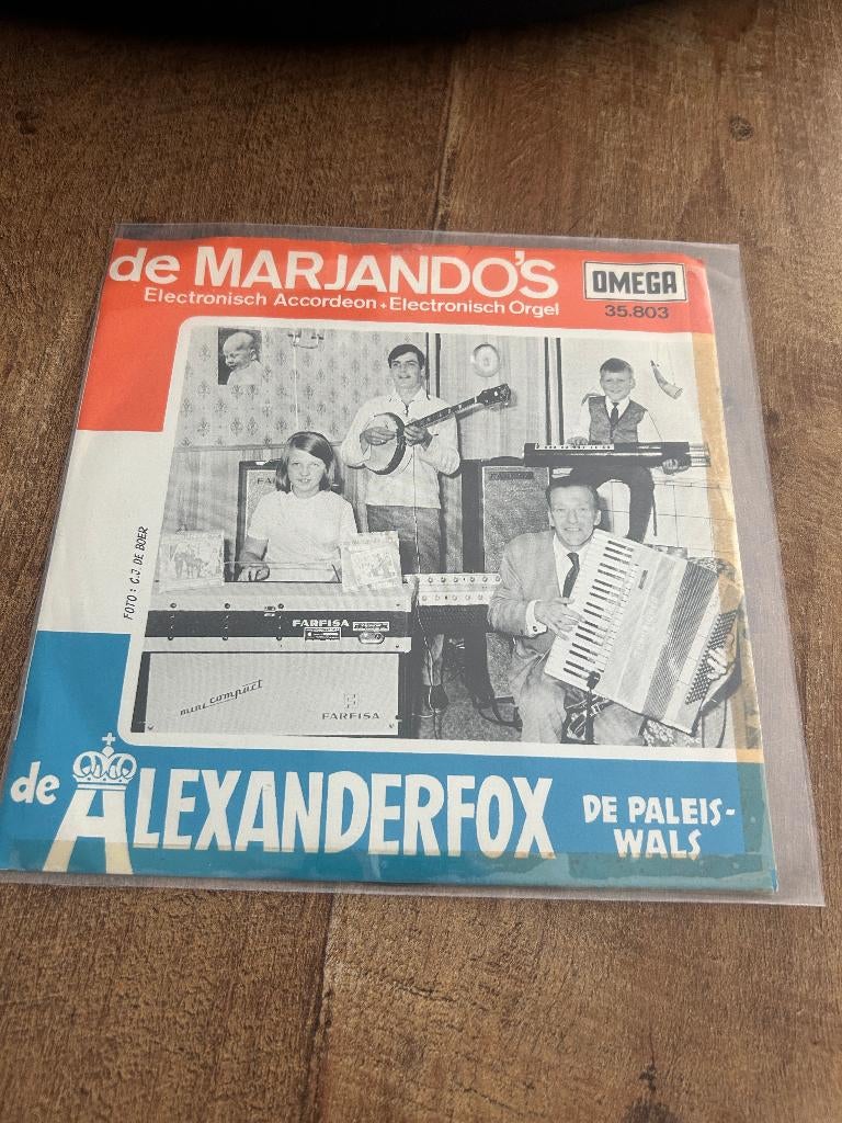 De Marjando''s-De alexanderfox, 7 inch, Single, Ophalen of Verzenden, Zo goed als nieuw