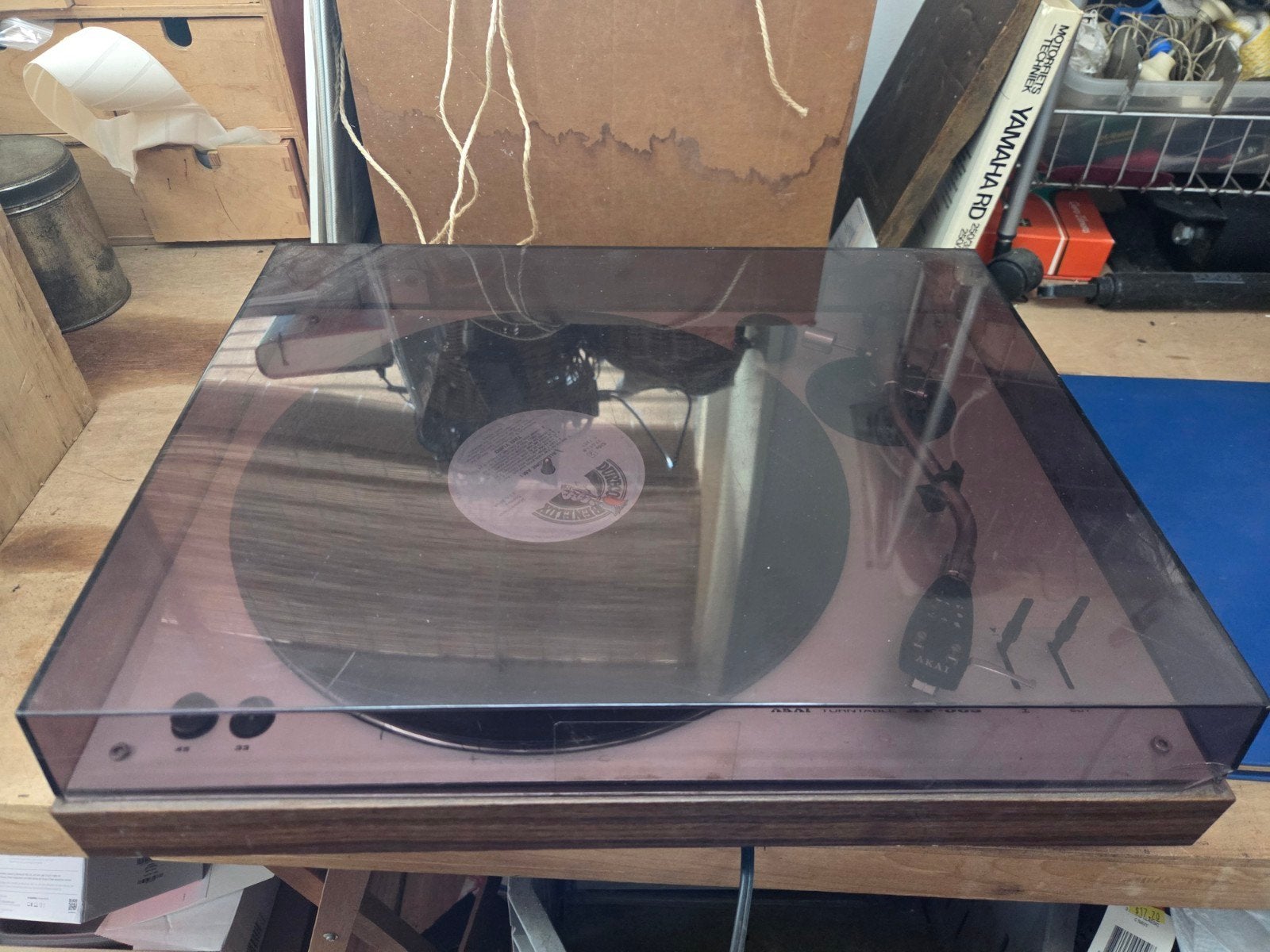 Akai AP-003 Platenspeler - Vintage Geluidservaring, Ophalen, Akai