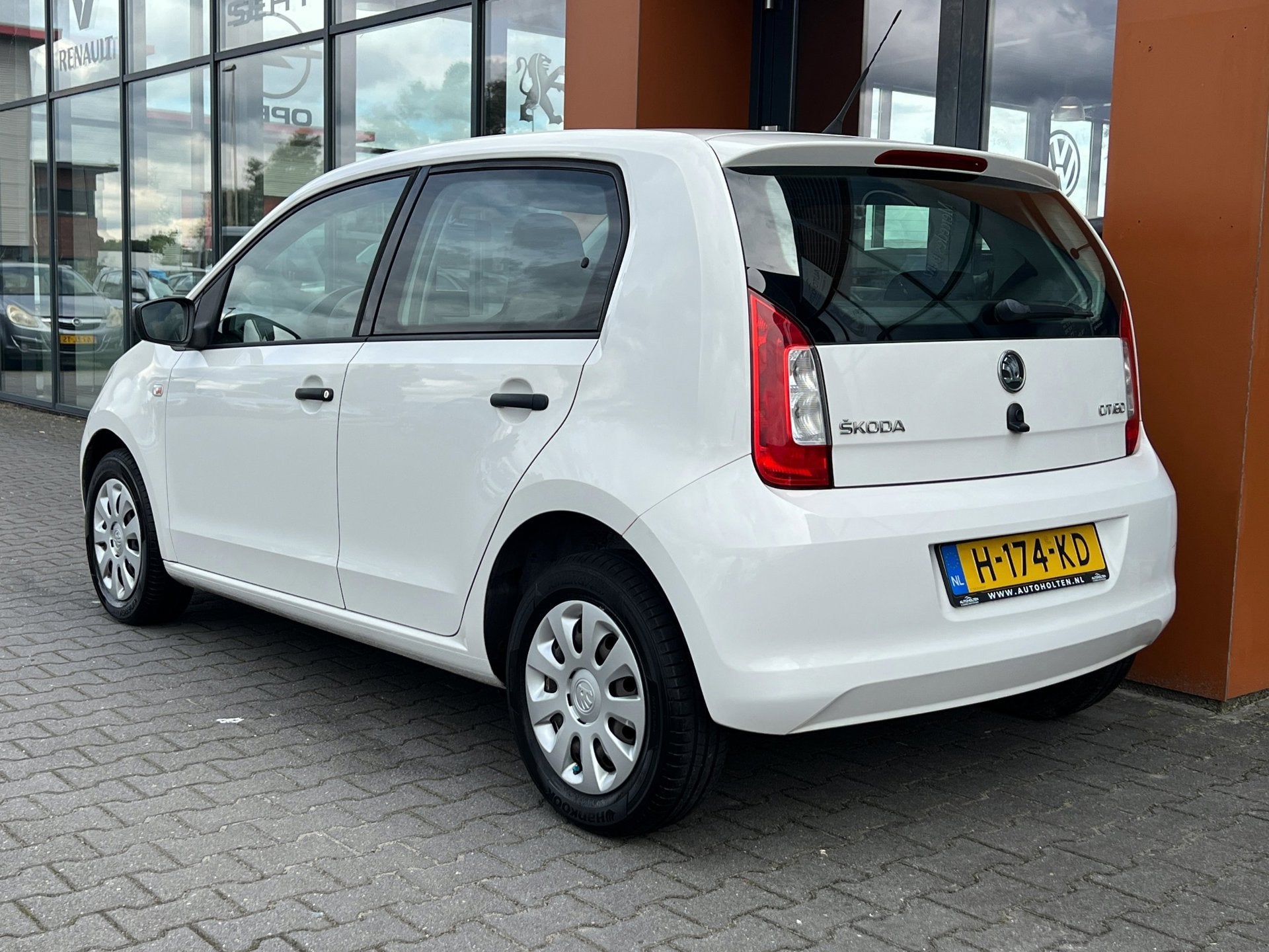 Skoda Citigo 1.0 Greentech|Navi|Bluetooth|Airco|Isofix|APK, Voorwielaandrijving, Euro 5, Gebruikt, 60 pk