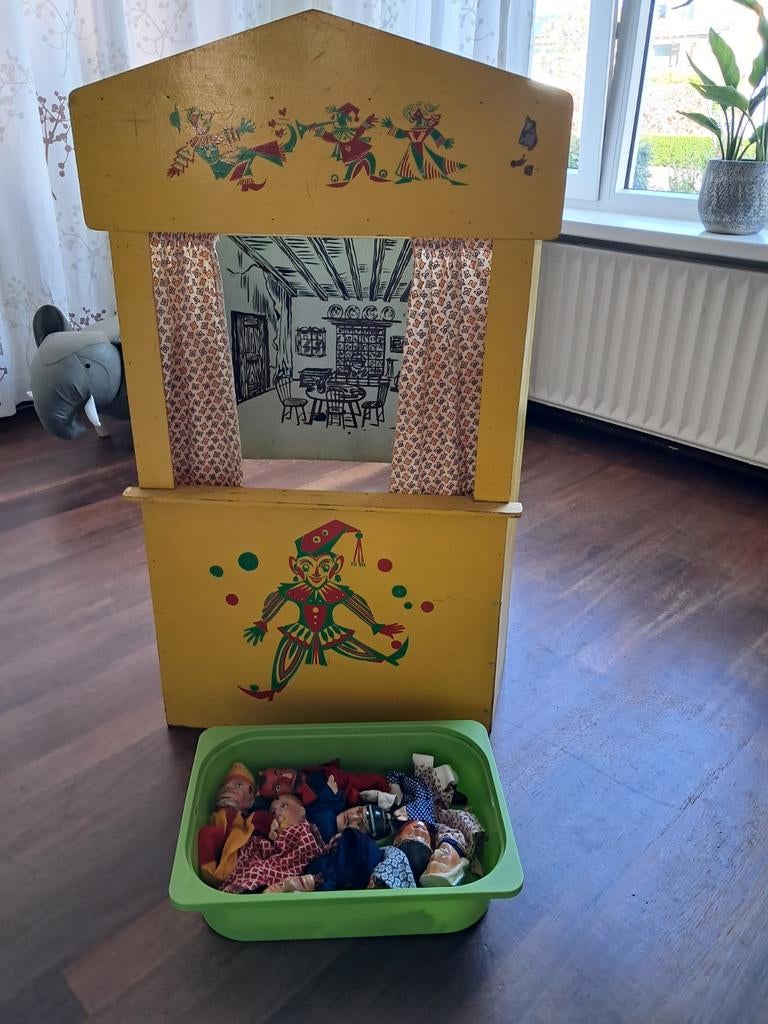 Oude poppenkast, Ophalen, Gebruikt, Overige typen