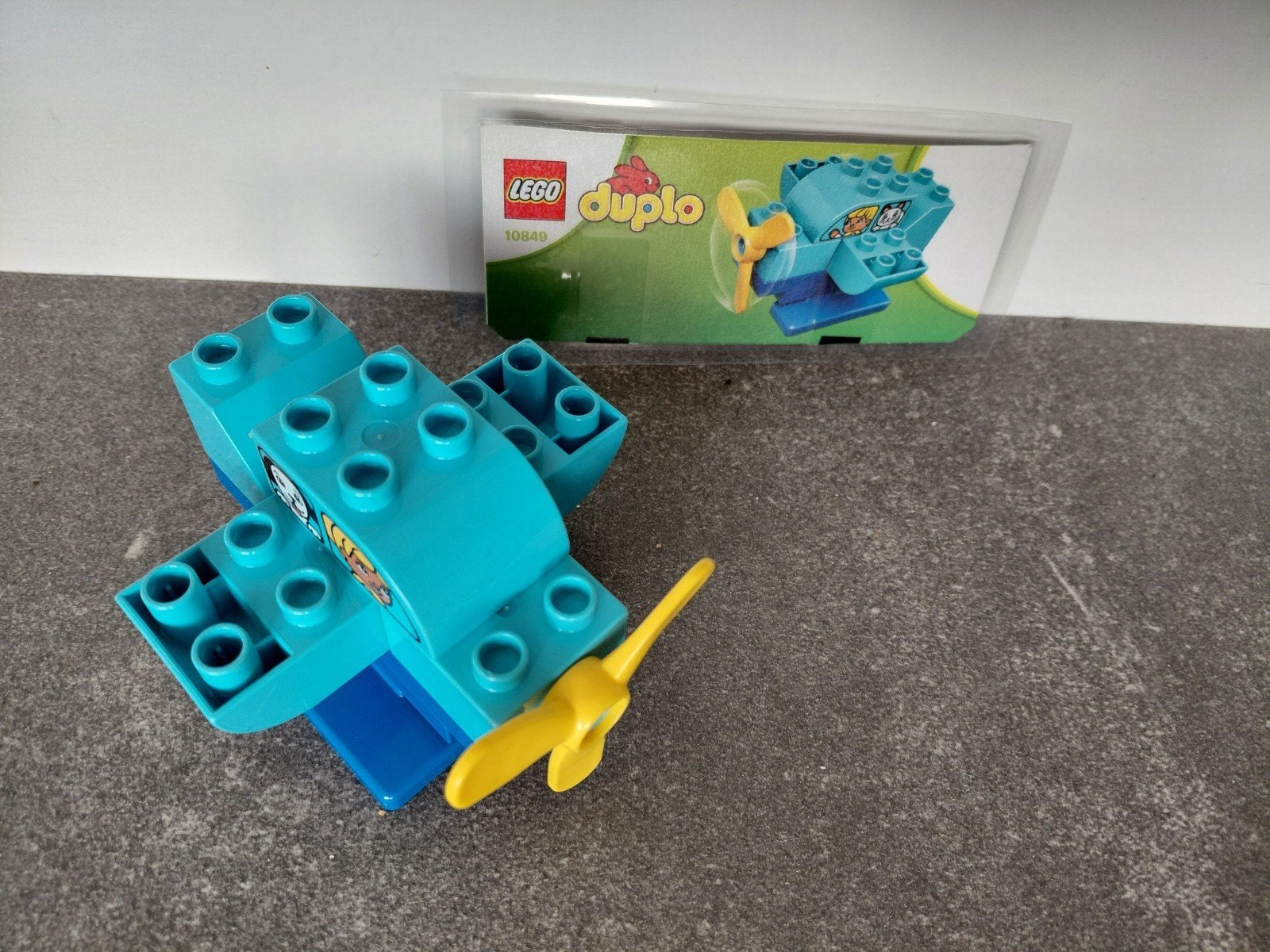 Lego Duplo Vliegtuig 10849 - Zo goed als nieuw, Overige thema's, Inclusief instructies, Ophalen of Verzenden, Zo goed als nieuw