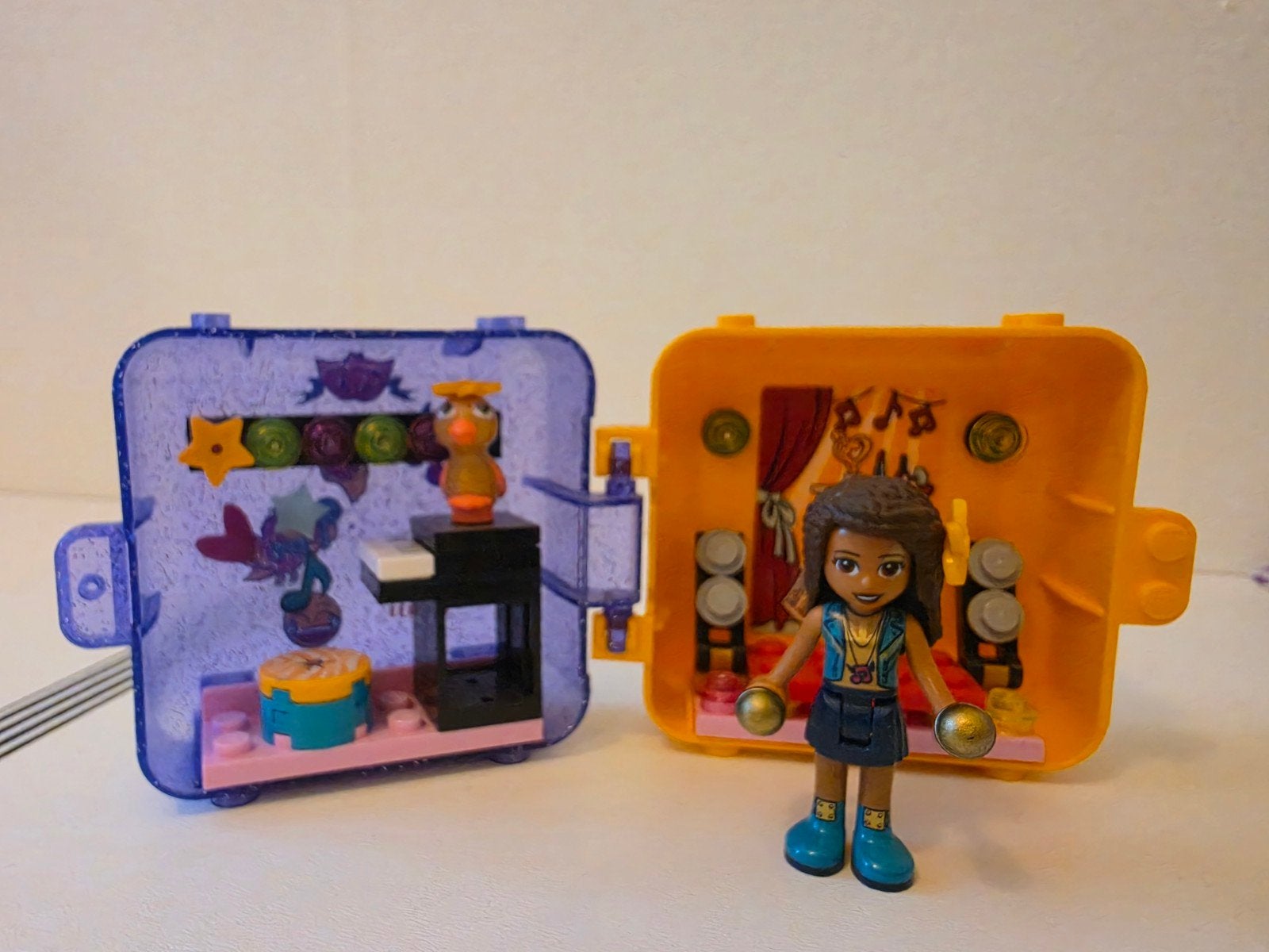 Lego Friends kubus 9 stuks, Ophalen of Verzenden, Zo goed als nieuw