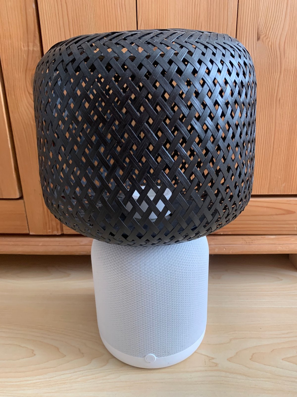 Sonos - Ikea Symfonisk gen. 2 tafellamp (zwart -wit)., Ophalen, Stereo speakers, Geschikt voor surround/home cinema, Zo goed als nieuw
