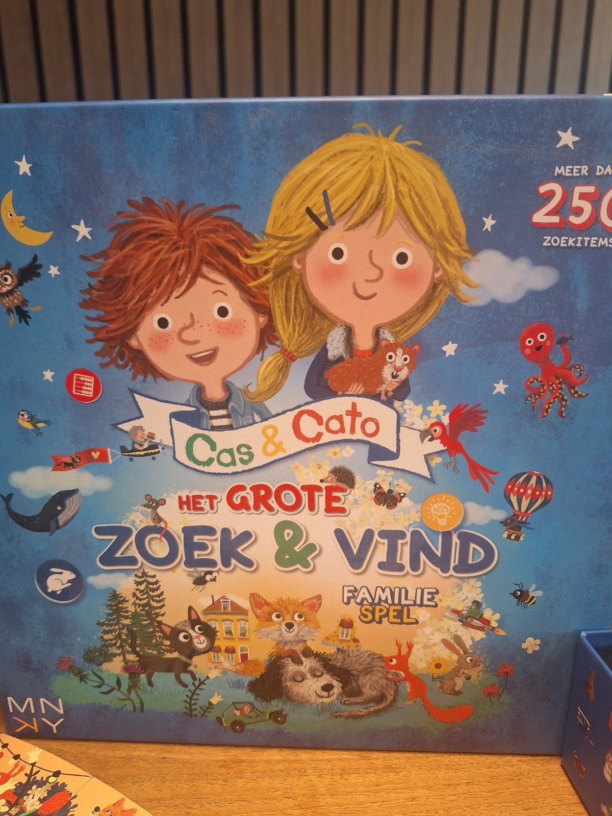 Cas & Cato Het Grote Zoek & Vind Familie Spel, Drie of vier spelers, Ophalen of Verzenden, Zo goed als nieuw
