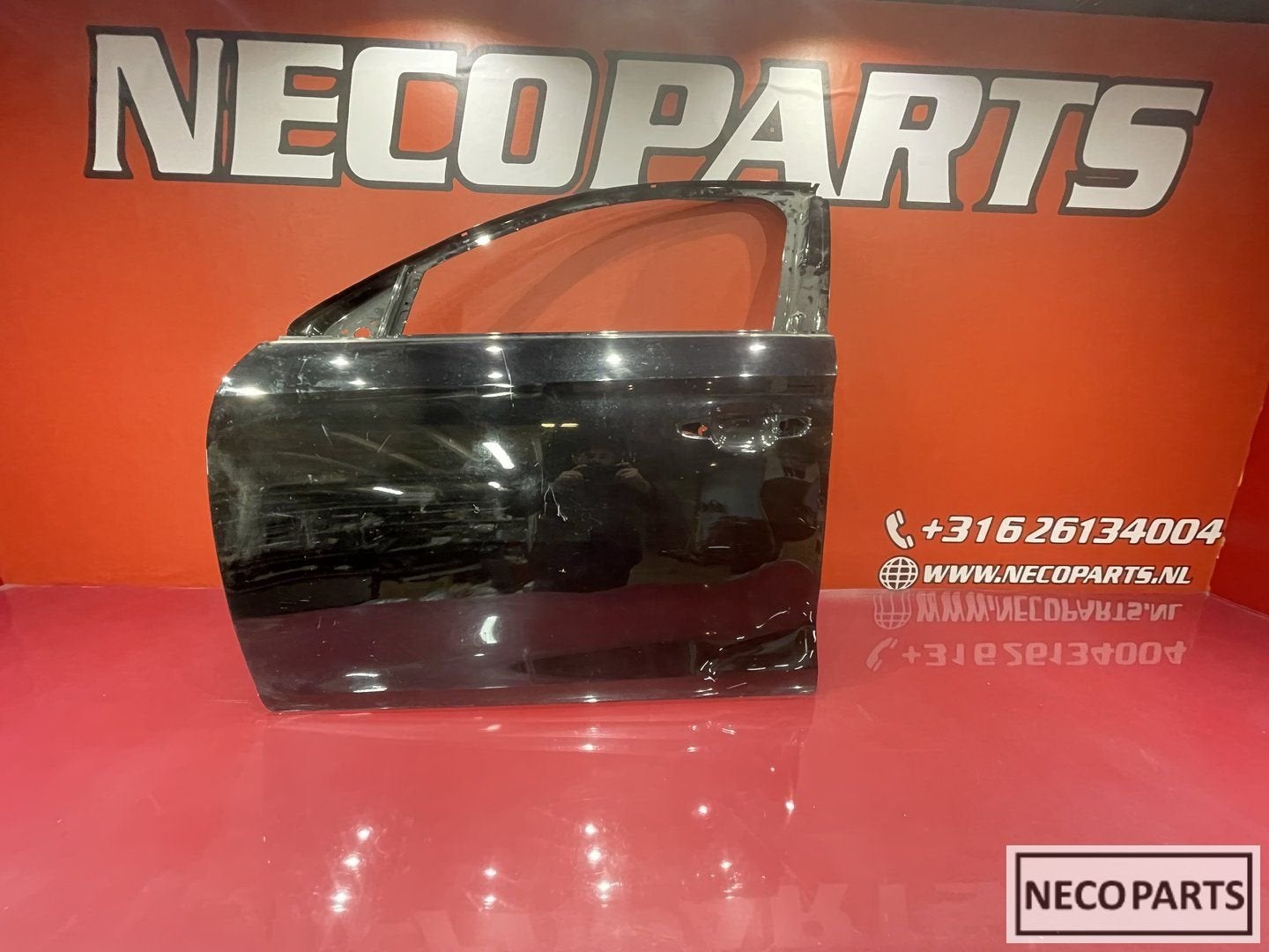 OPEL CORSA F PORTIER DEUR RECHTS COMPLEET ORIGINEEL, Auto-onderdelen, Gebruikt, -, Opel, Ophalen of Verzenden