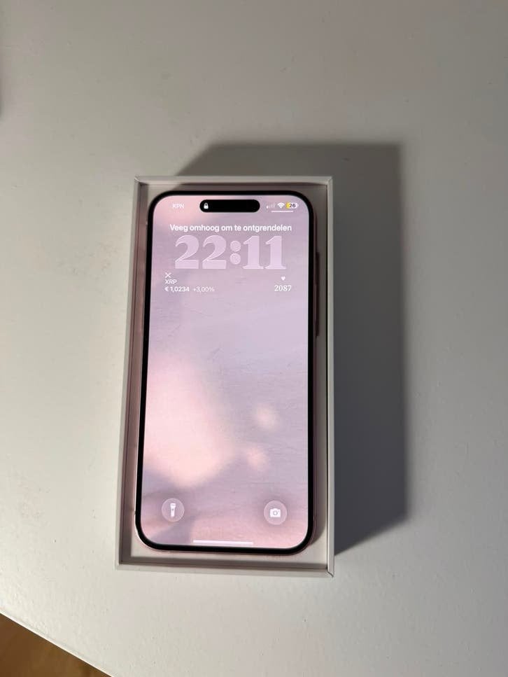 iPhone 15 Plus - 100% batterij. Zie beschrijving, Telecommunicatie, Mobiele telefoons | Apple iPhone, Ophalen, 128 GB, Zo goed als nieuw