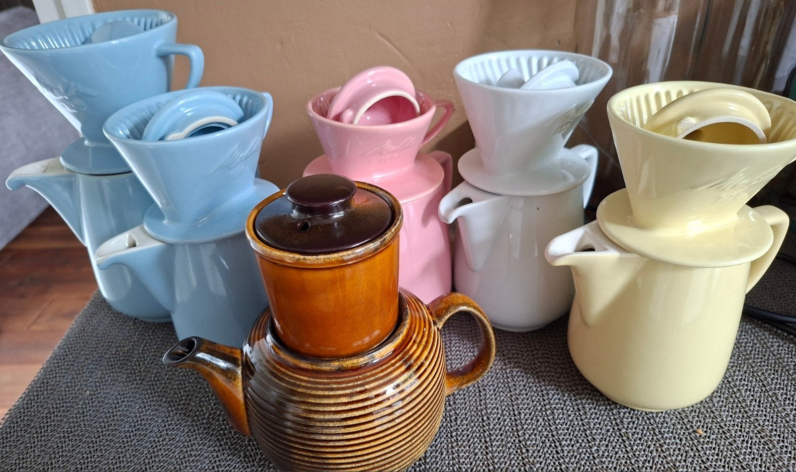 melitta koffiepotjes, Overige typen, Ophalen, Gebruikt, Steen/keramiek