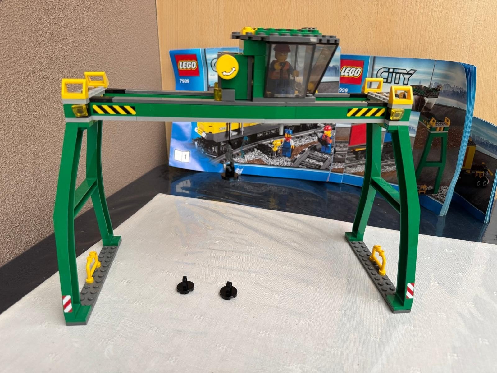 LEGO City Trein 7939 Vracht trein met rails en wagons, Compleet, Lego, Ophalen of Verzenden, Complete set