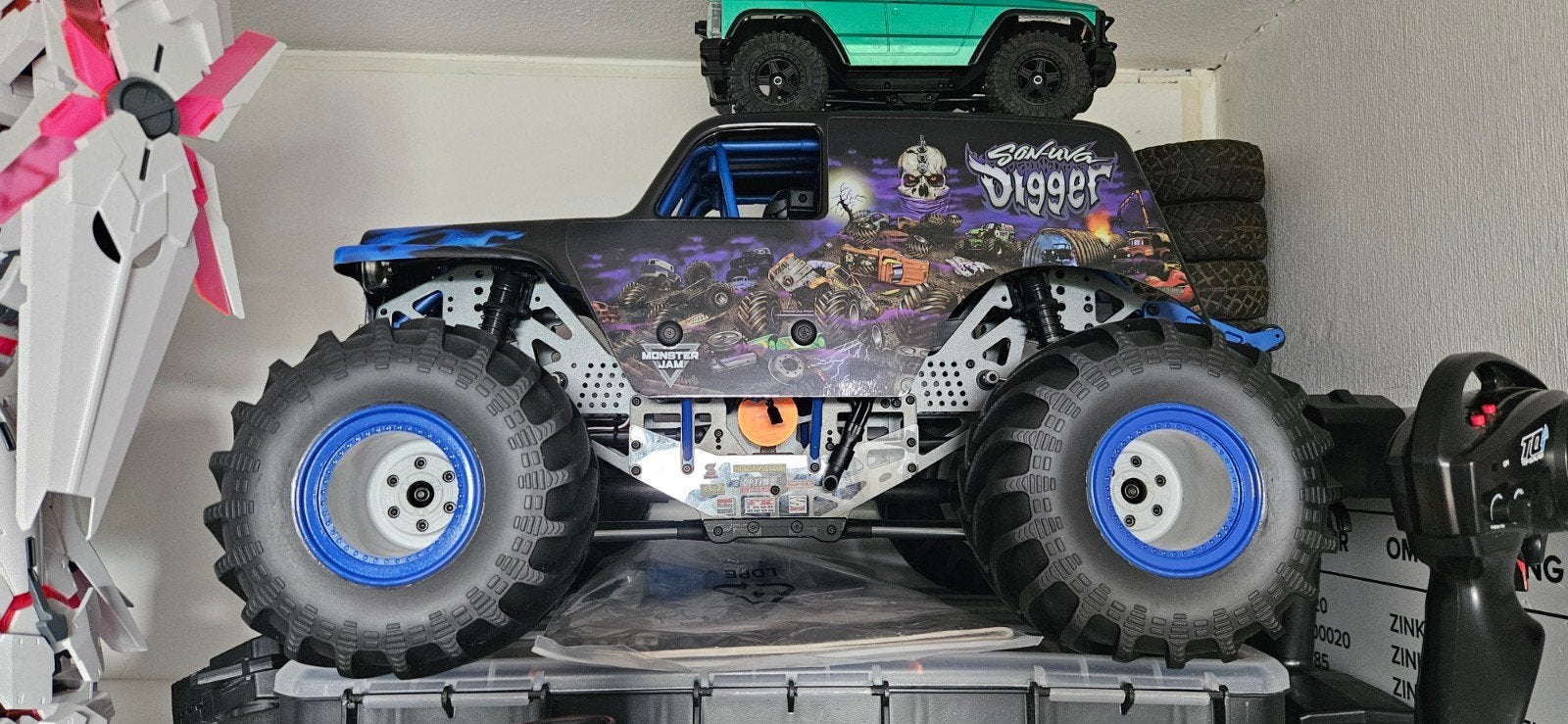 Losi LMT son uva digger NIEUW + lipos, Ophalen of Verzenden, Nieuw, Overige schalen, Onderdeel