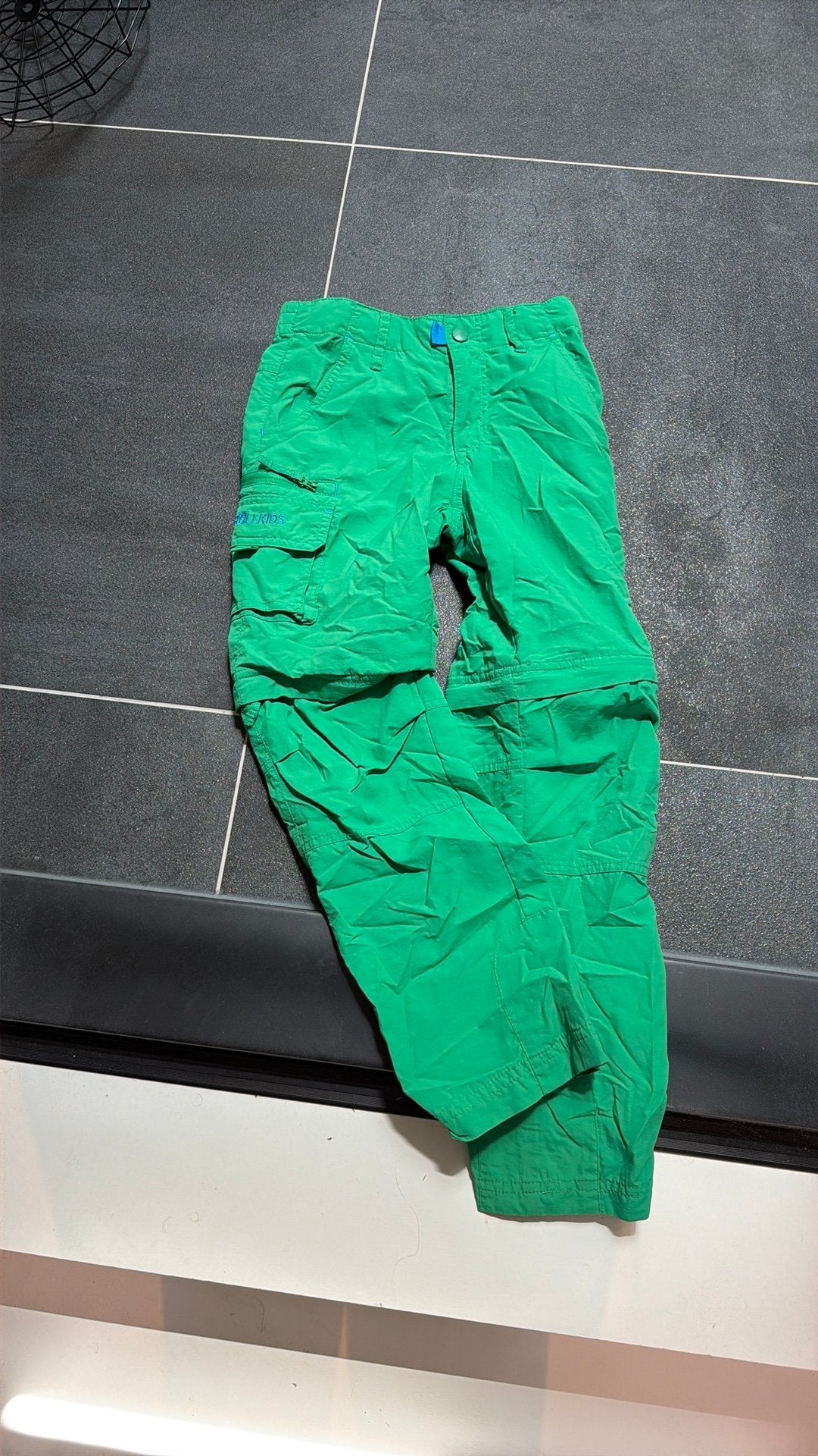 Trollkids afritsbroek groen 134, Ophalen, Zo goed als nieuw, Jongen, Broek