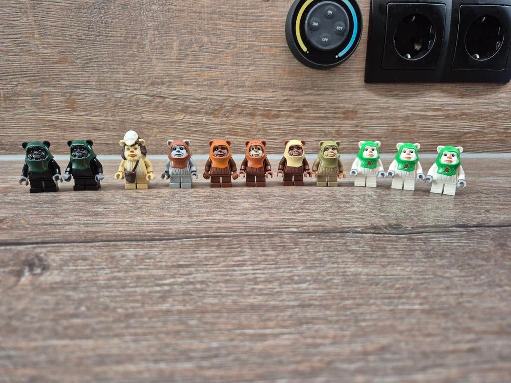 Lego star wars Ewoks minifiguren, Star Wars, Lego, Ophalen of Verzenden, Zo goed als nieuw