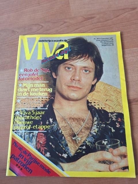 Viva 1977 Rob de Nijs Hannah de Leeuwe Polo de Haas mode, Verzenden, 1960 tot 1980, Nederland, Tijdschrift