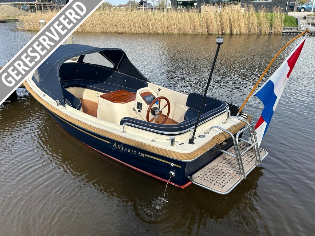 Antaris 520 met 13 pk Vetus diesel nieuw model BJ 2008!, Gebruikt, Binnenboordmotor, Diesel, 5 m