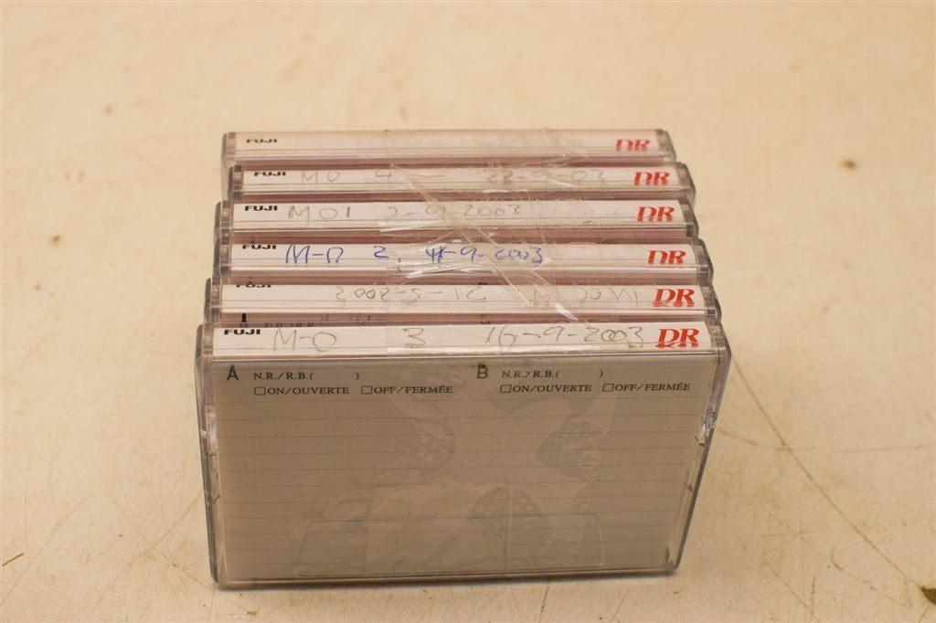 6 stuks DR cassettebandjes 45044, Ophalen of Verzenden, Gebruikt, Overige genres, 1 bandje