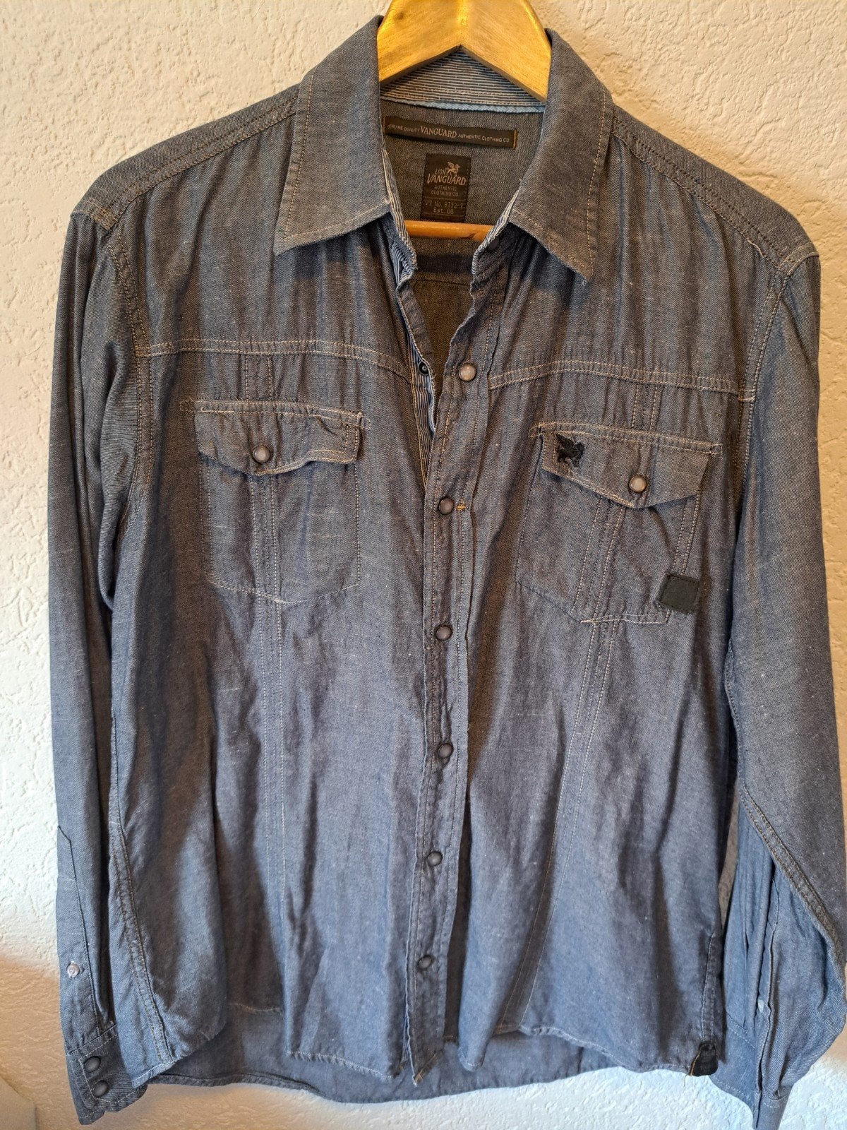 Vanguard Pme maat L, Ophalen of Verzenden, Zo goed als nieuw, Blauw, Halswijdte 41/42 (L)