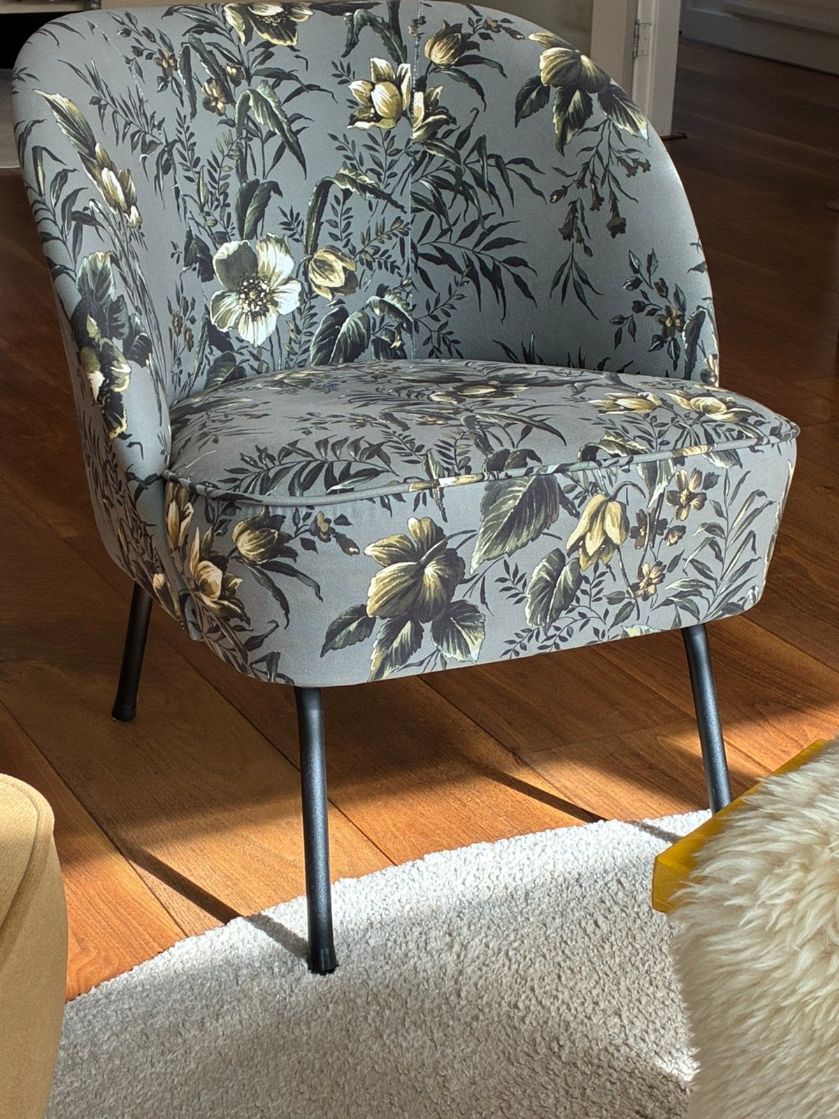 Woood fauteuil, nieuw!, Huis en Inrichting, Ophalen, Stof, Zo goed als nieuw, 50 tot 75 cm