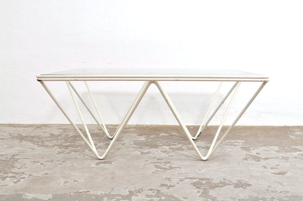 Vintage salontafel coffee table Italiaans postmodern 80s, Gebruikt, 50 tot 100 cm, Vierkant, 5 – 50