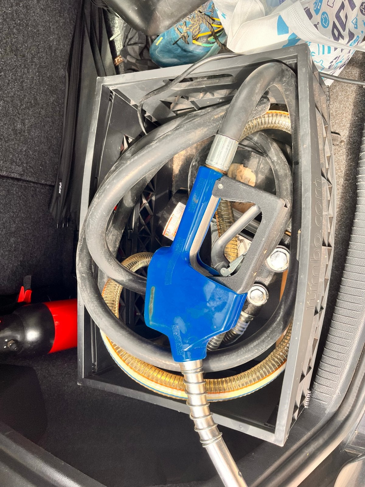 HBM 230 Volt Elektrische Dieselpomp Stookoliepomp 550 Watt, Ophalen, Zo goed als nieuw