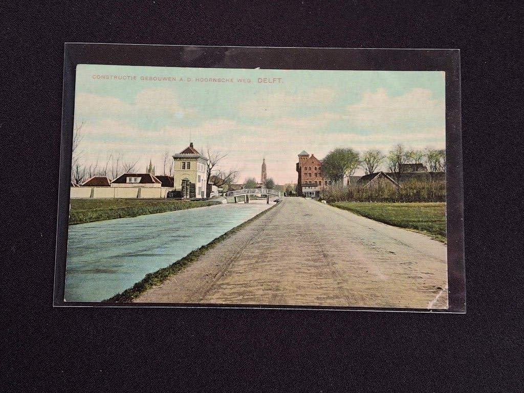 Ansichtkaart: Constructie Gebouwen Delft, Ophalen of Verzenden, Voor 1920, Ongelopen, Zuid-Holland