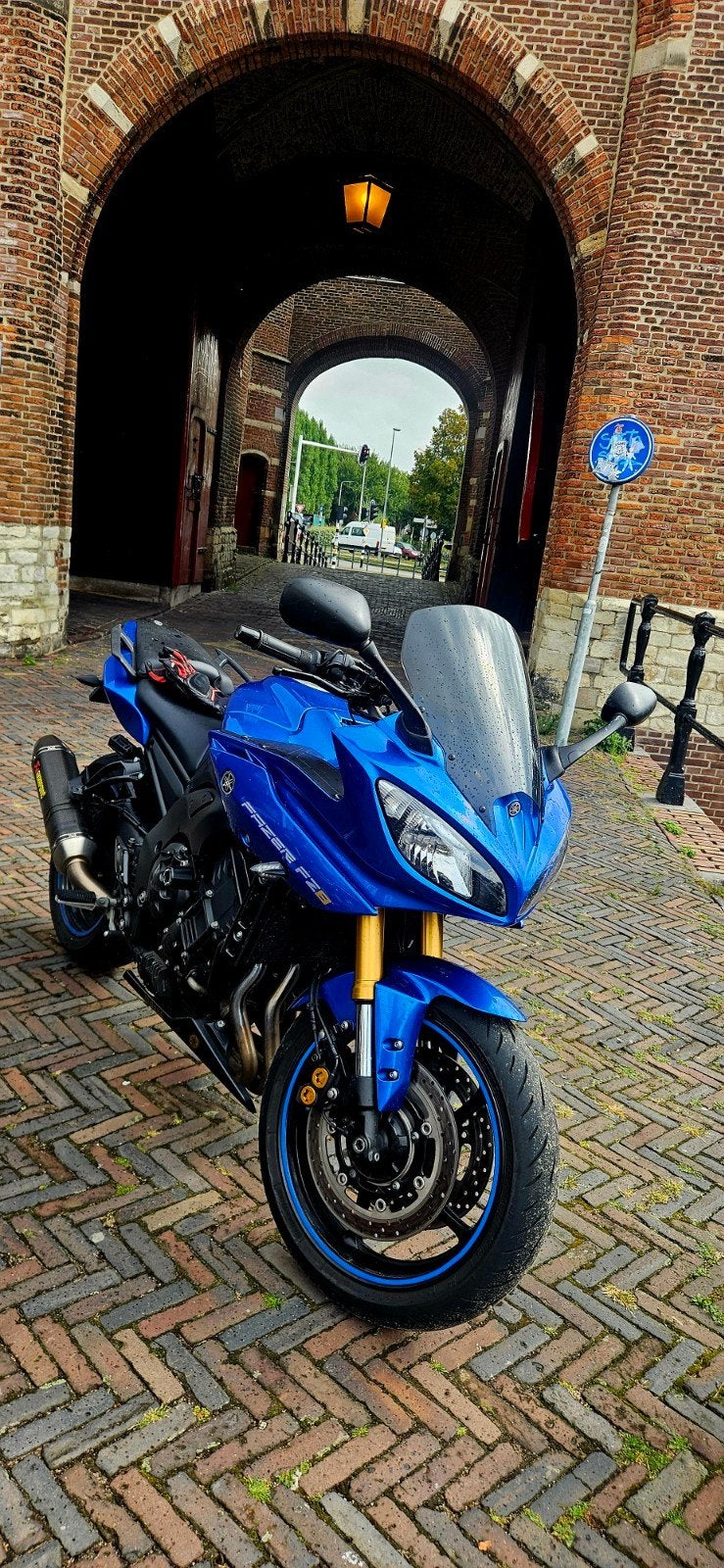 Yamaha Fazer FZ8 Akrapovic, Hyperpro, SW Motion Kofferset, Occasion, 4 cilinders, Motorrijbewijs A, Particulier