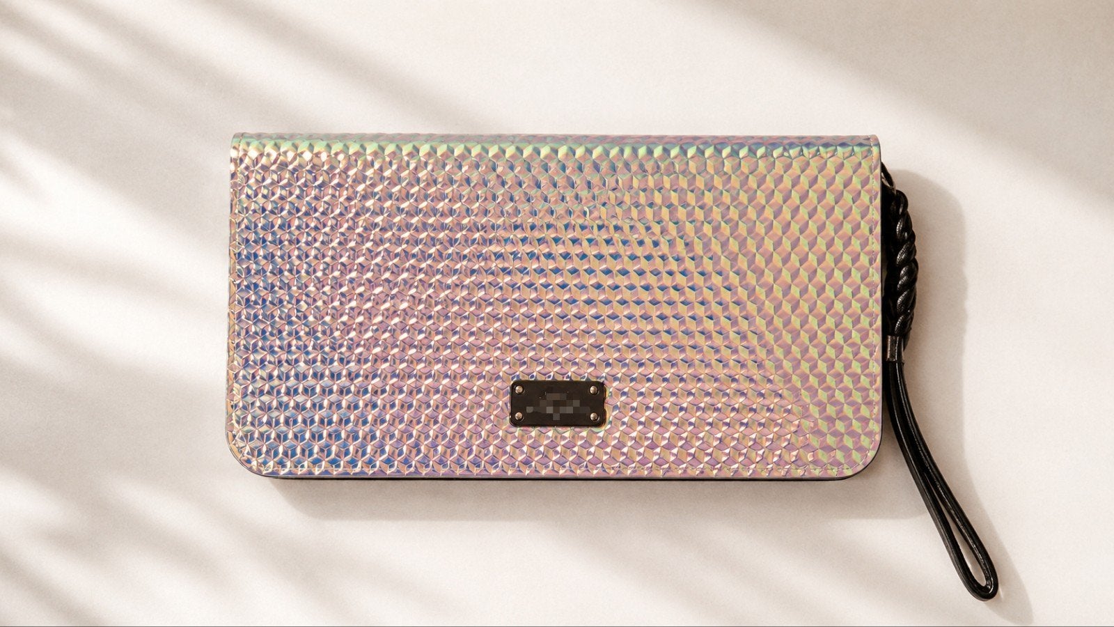 Paul's Boutique portemonnee holografisch met rits, Ophalen of Verzenden, Gebruikt, Overige kleuren, Overige merken