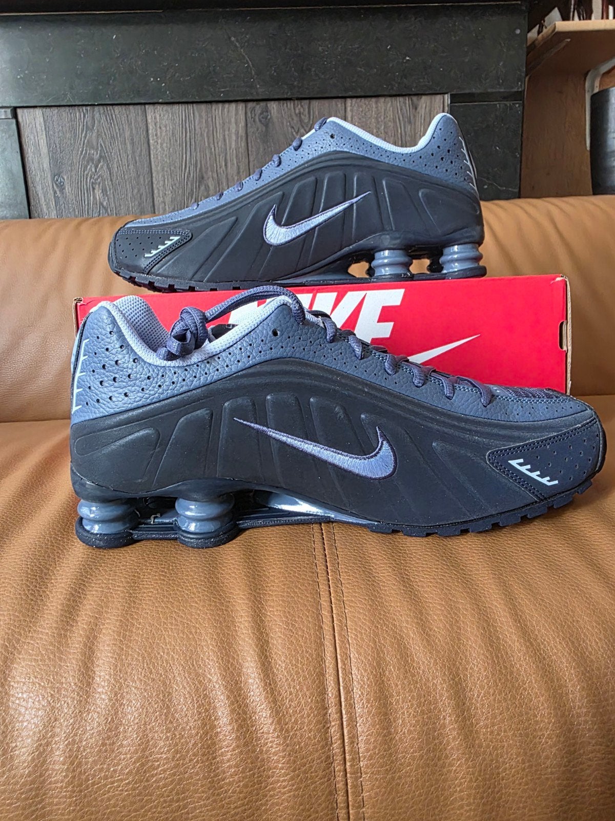 NIKE SHOX R4  MAAT  45, Nike, Nieuw, Verzenden, Blauw