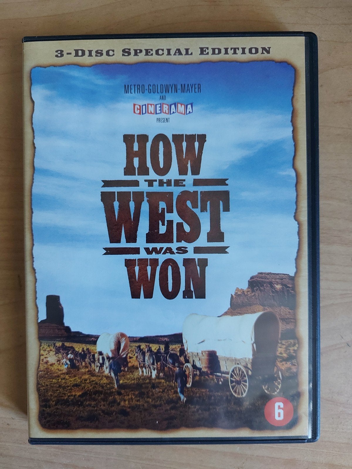 How the West was Won - 1962 3-DVD Western, Alle leeftijden, Ophalen of Verzenden, Zo goed als nieuw, 1940 tot 1960