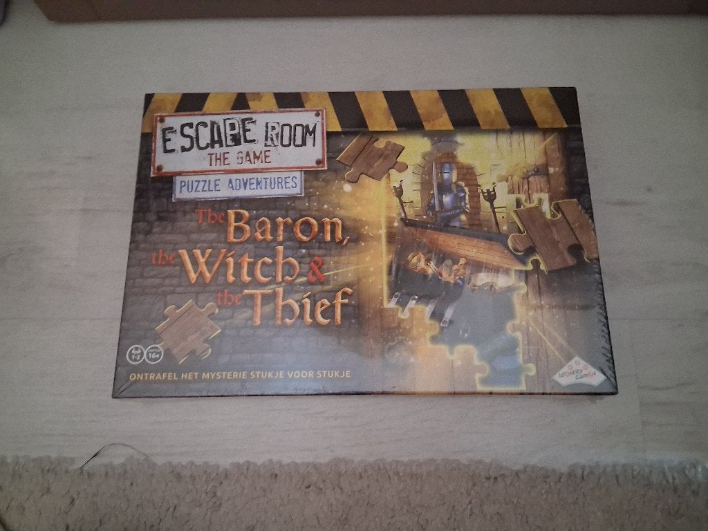 Escape room the game The baron the witch & the thief, Ophalen of Verzenden, Nieuw, IdIdentity Games