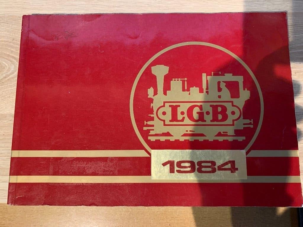 LGB 1984 Catalogus  uitgave Ernst Paul Lehmann, Gebruikt, Gelijkstroom of Wisselstroom, LGB, Boek, Tijdschrift of Catalogus