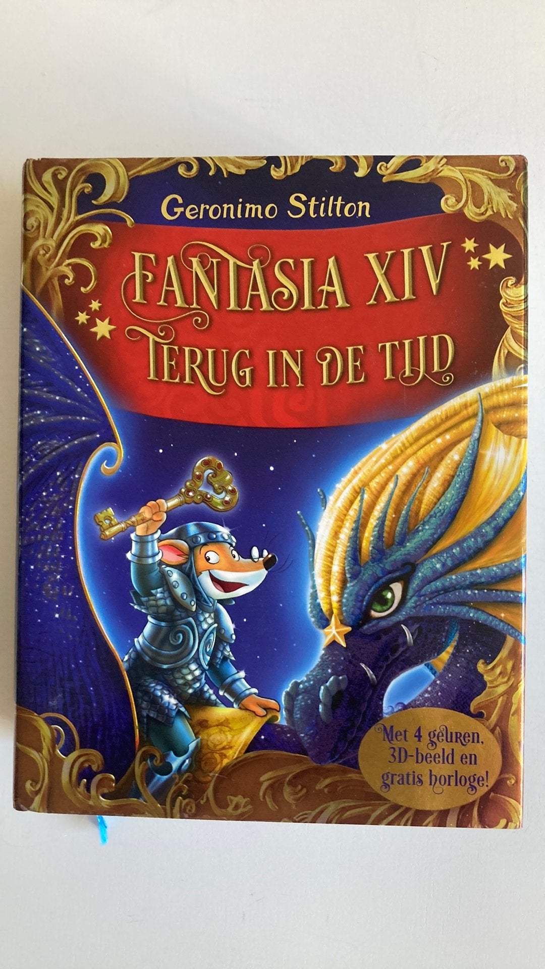 Fantasia XIV Terug in de tijd, Geronimo Stilton, Ophalen of Verzenden, Zo goed als nieuw