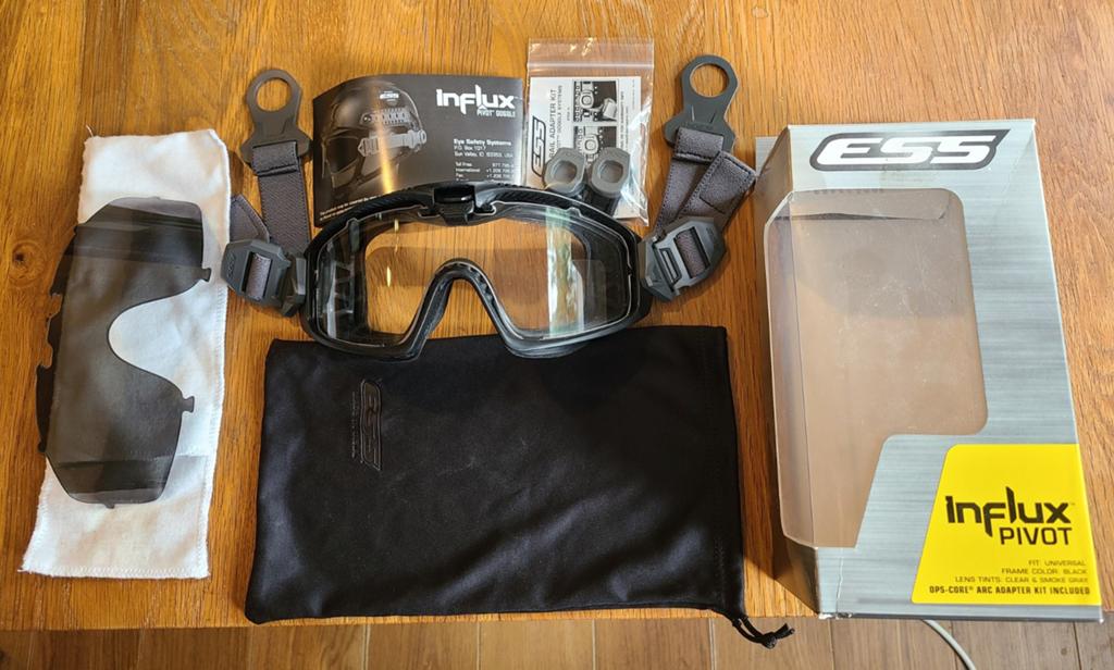 ESS Influx Pivot goggles / Airsoft, Ophalen of Verzenden, Zo goed als nieuw, Accessoires