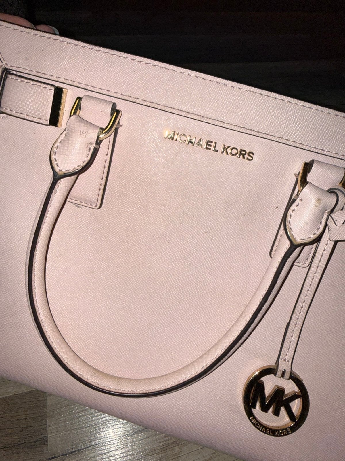 Michael kors tas, Ophalen of Verzenden, Gebruikt, Roze, Handtas